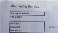 thumbnail of Wednesday Bar Hop