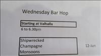 Wednesday Bar Hop