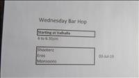 thumbnail of Wednesday Bar Hop