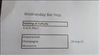 Wednesday Bar Hop