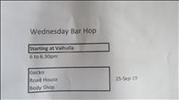 thumbnail of Wednesday Bar Hop