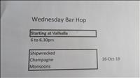 thumbnail of Wednesday Bar Hop