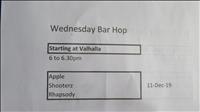 thumbnail of Wednesday Bar Hop