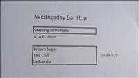 thumbnail of Wednesday Bar Hop